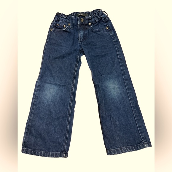 Limited Edition Boys Joes Premium Denim Skull rivets Button Embroidery Jeans - Picture 2 of 6